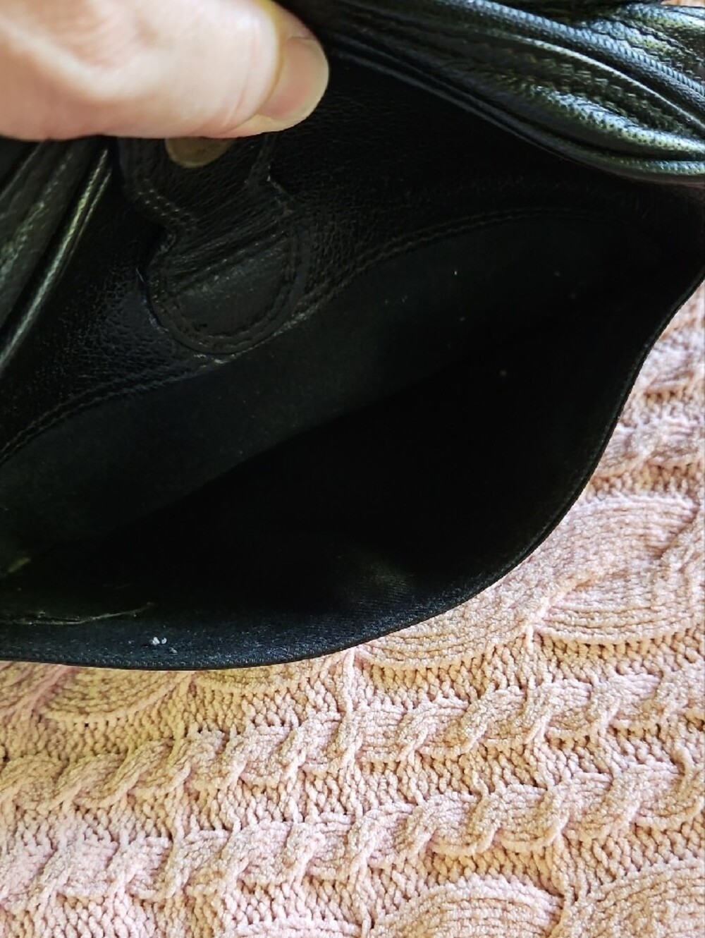 Fossil Black Leather Crossbody Bag - Picture 5 of 16